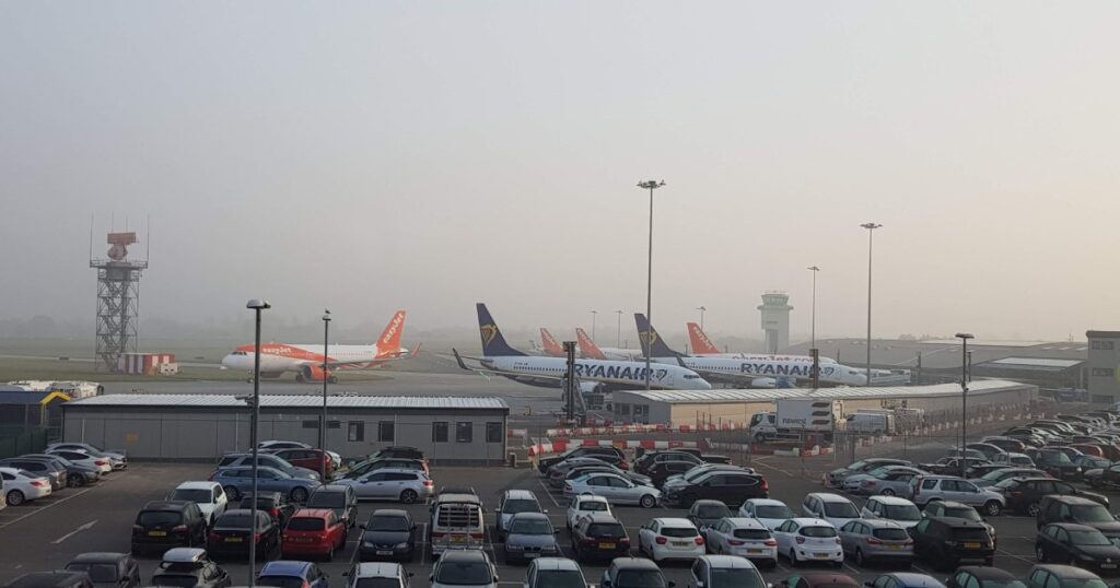 Parken am Flughafen